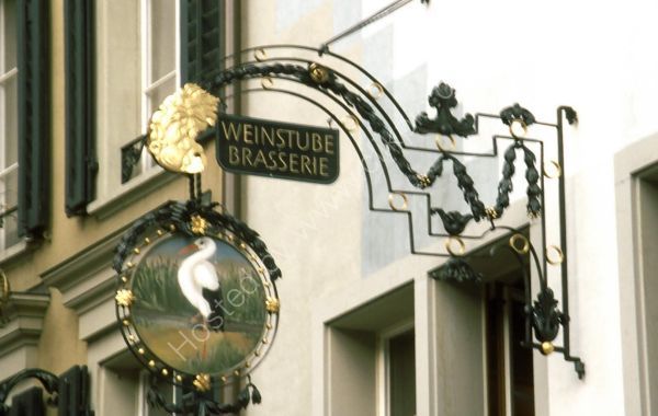 Brasserie Signage, Lucerne